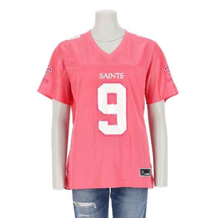 Reconditionné - Maillot Femme NFL New Orleans Saints Rose - Excellent