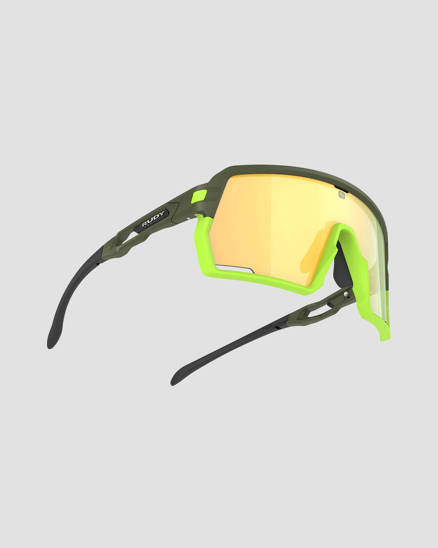 Okulary RUDY PROJECT KELION OLIVE MATTE Multilaser Yellow 3/6