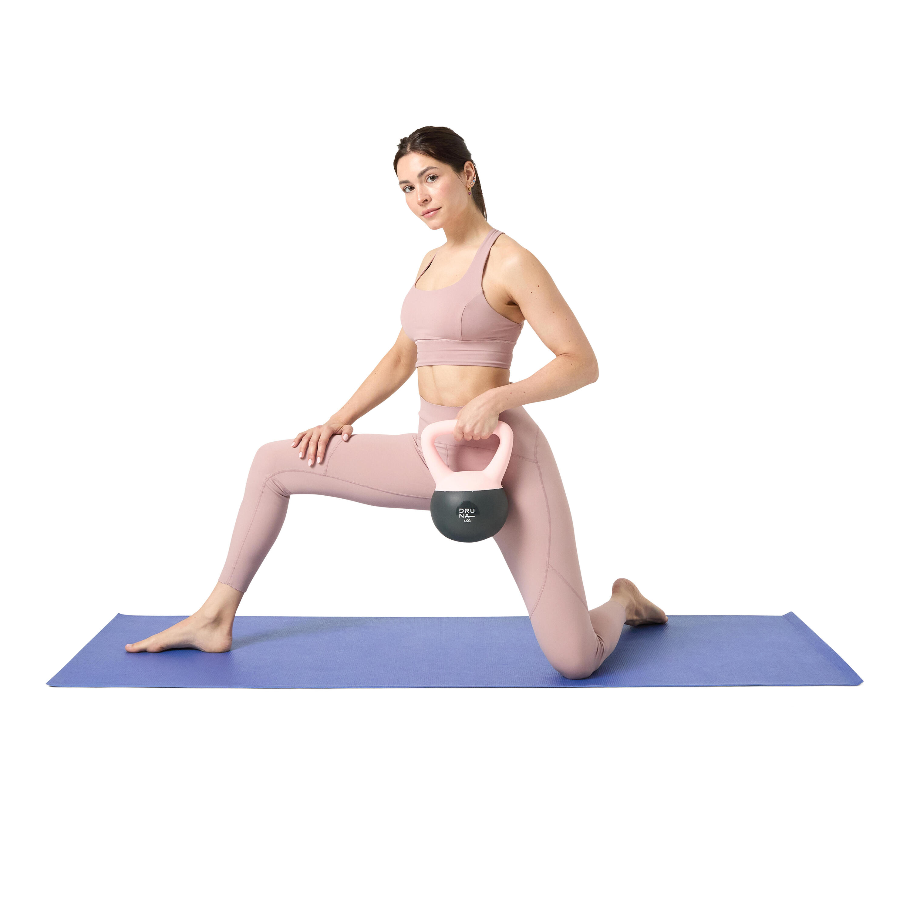 Kettlebell DRUNA Douce pour Fitness et Musculation 5/6
