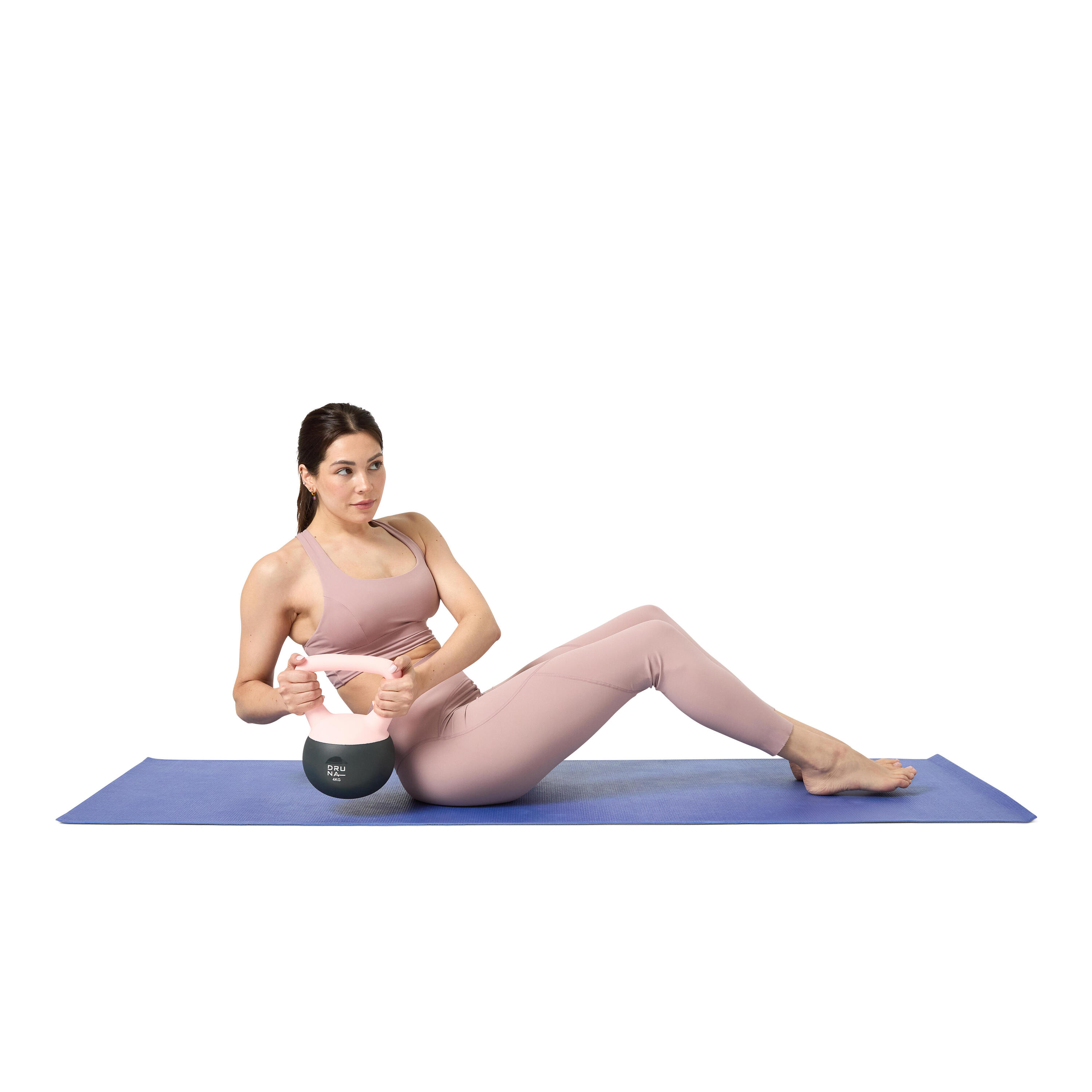 Kettlebell DRUNA Douce pour Fitness et Musculation 4/6