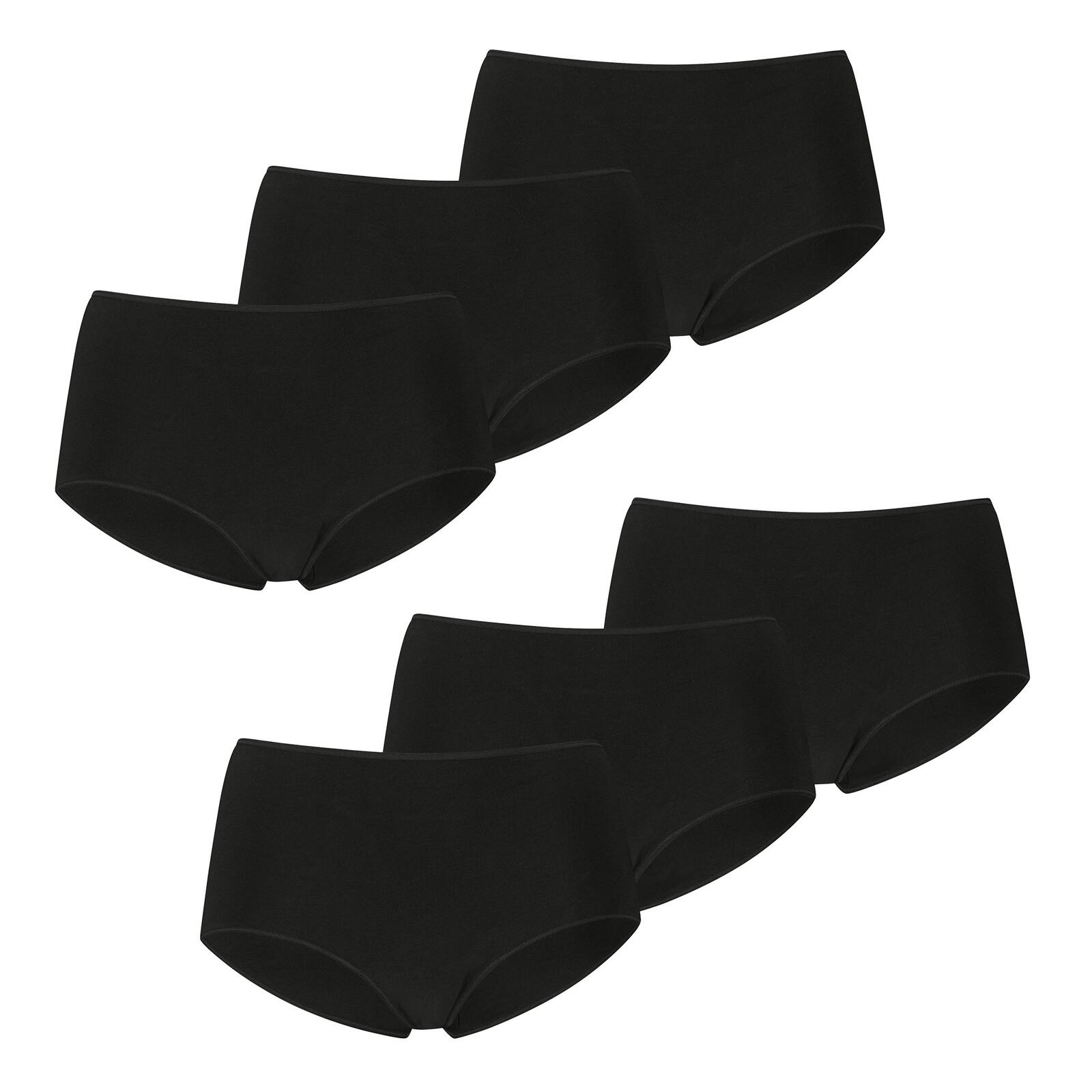 6er Pack Slips weich elastisch Damen - Cotton Modal Mini Shorts 2/4