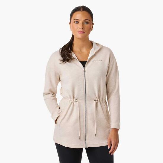 Sweat d'entraînement femme respirant Move Soft Hood Jacket