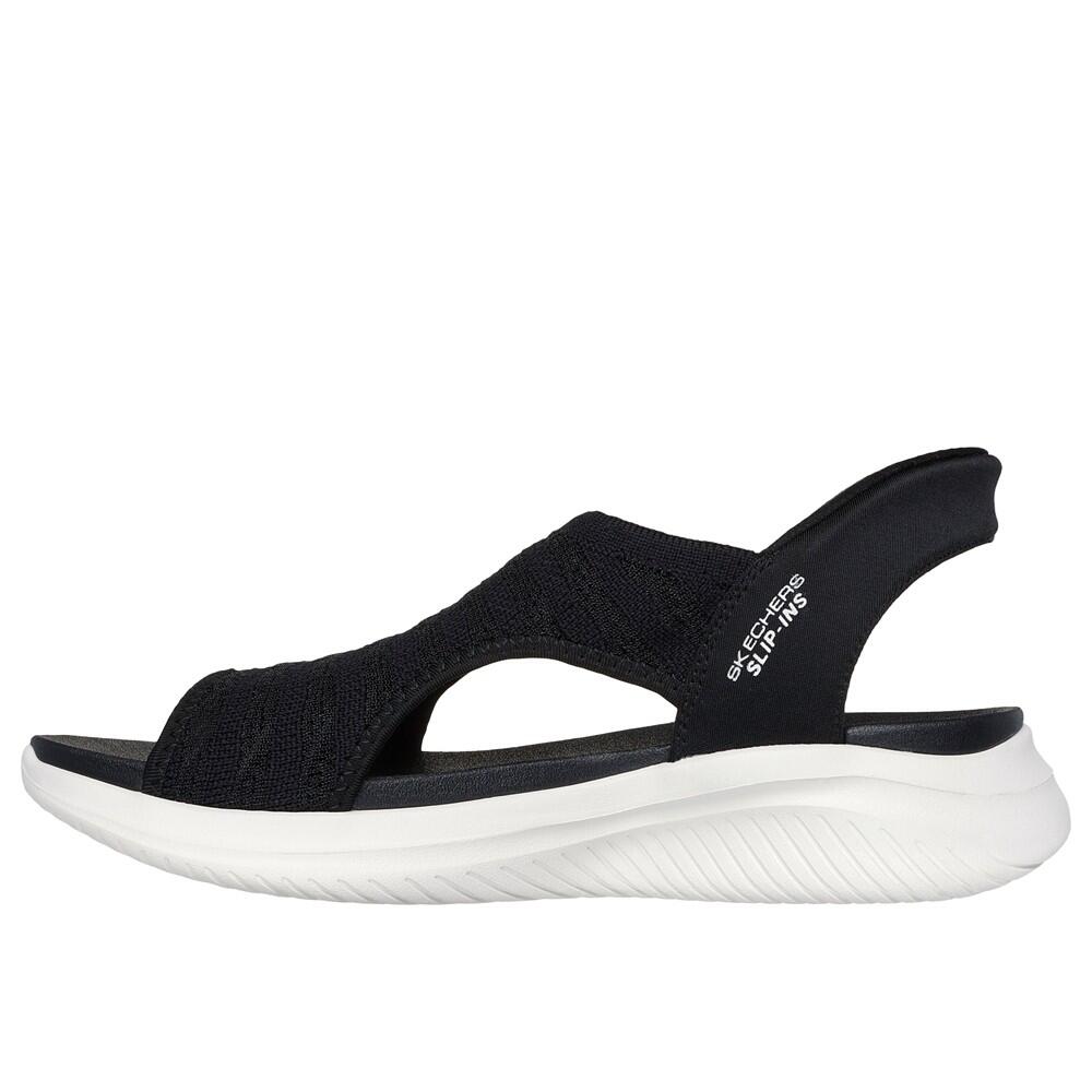 Sandalia Mujer Skechers Slip-ins Ultra Flex 3.0 Sun Warmth Negra 6/7