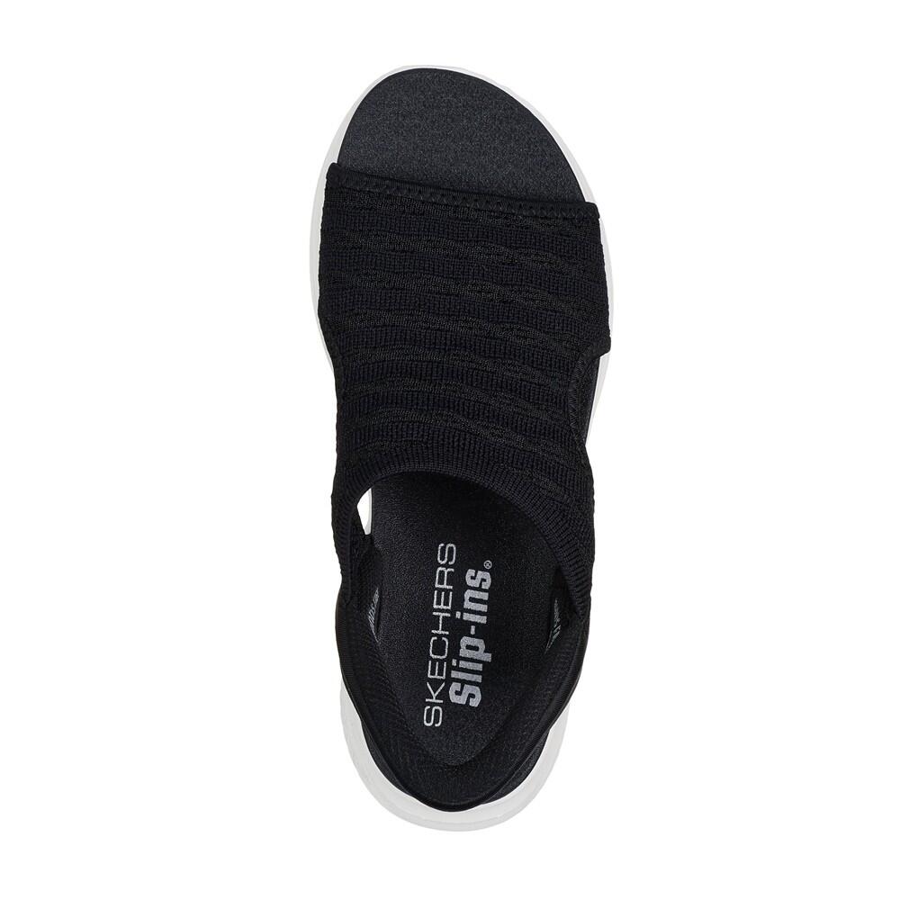 Sandalia Mujer Skechers Slip-ins Ultra Flex 3.0 Sun Warmth Negra 5/7