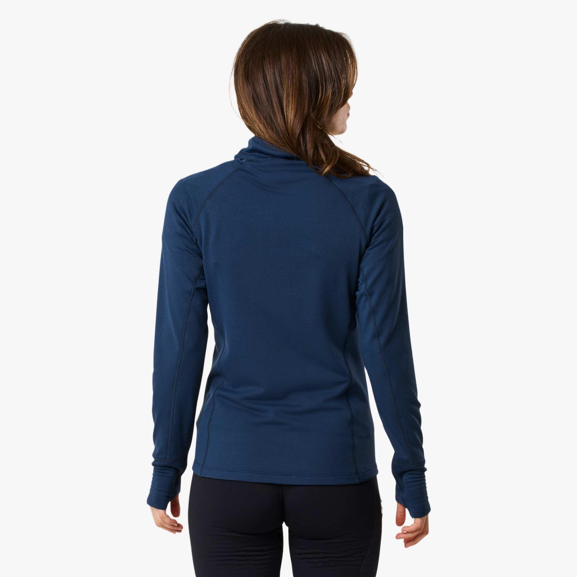 Pull randonnée femme respirant Ultra Light Tech Midlayer Full Zip entraînement 2/7
