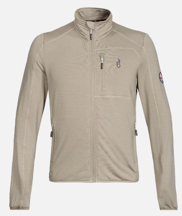 Veste Polaire de Randonnée Homme Aulp "Tobey" L Beige 1/5