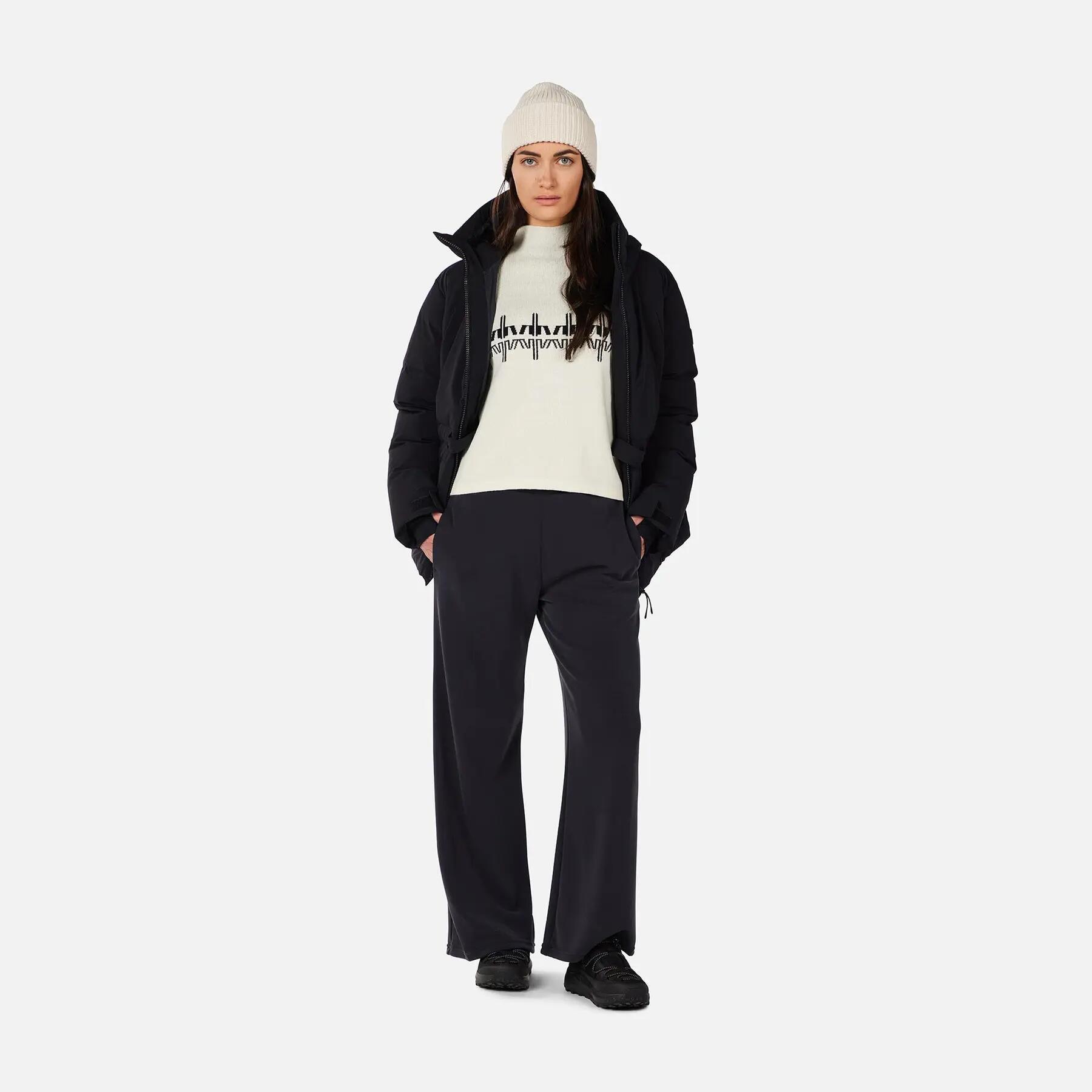 Pull col roulé à motifs femme Rossignol 4/5