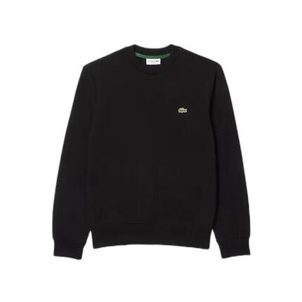 Sweatshirt Lacoste gris col rond manches longues