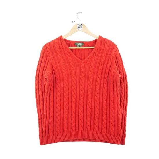 Seconda Mano - Maglione rosso da donna - Stato eccellente