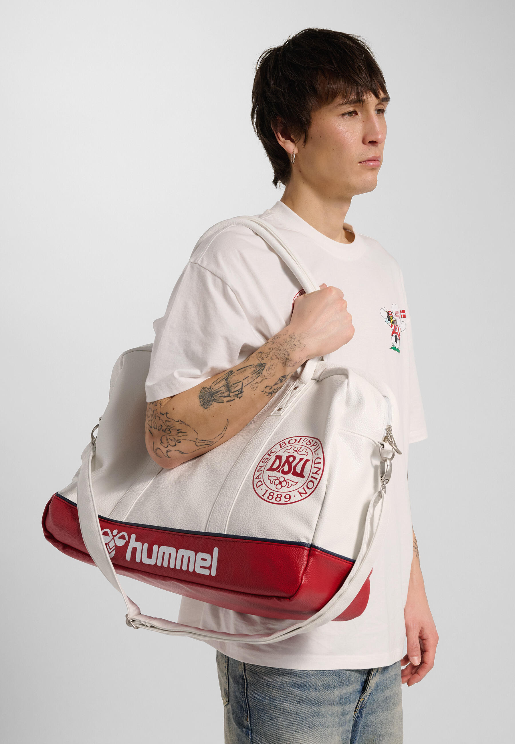Enfiler Sac À Bandoulière Dbu 26 Football Adulte 1/7