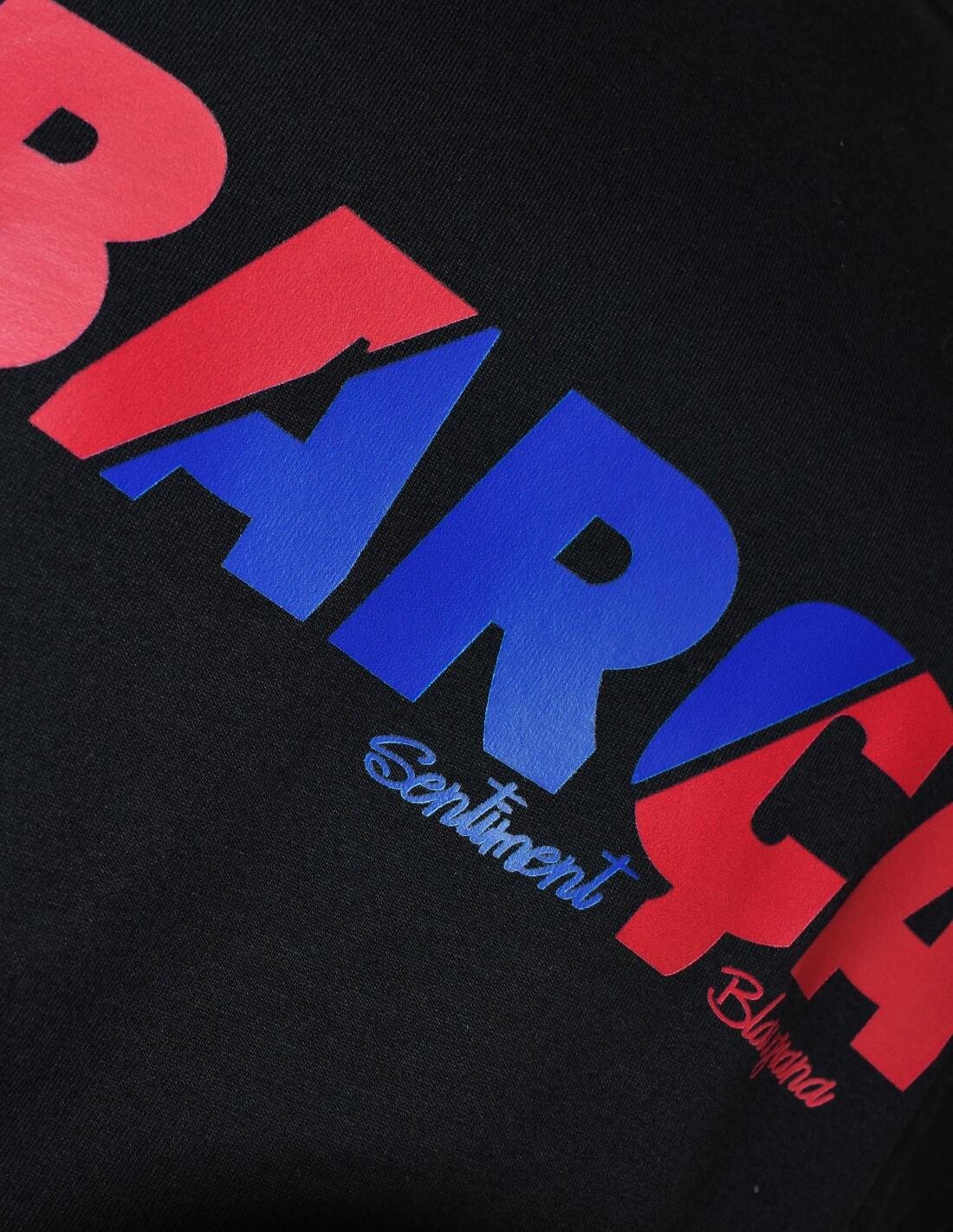 Camiseta FC Barcelona Sentiment Blaugrana Negra 3/3