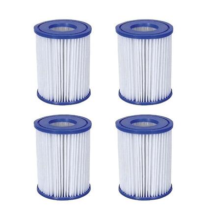 Bestway Filterkartusche 136 x 106 mm Innendurchm. 51 mm, 4 Stück