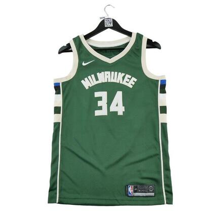Camiseta verde de los Milwaukee Bucks de la NBA hombres
