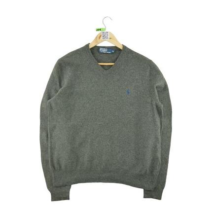 Reconditionné - Pull Femme en laine Gris - Très Bon État