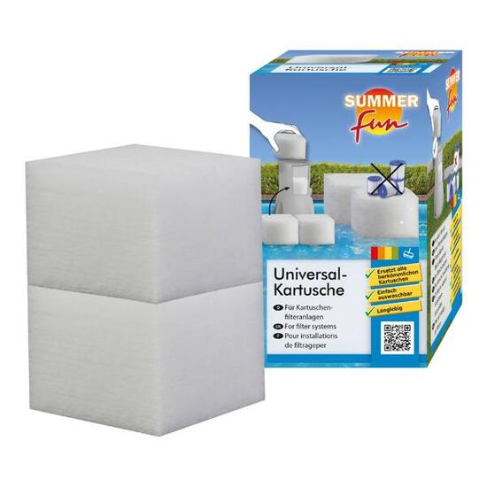 Summer Fun - Universal-Kartusche Cube (Doppel-Pack) für
Kartuschenfilter
