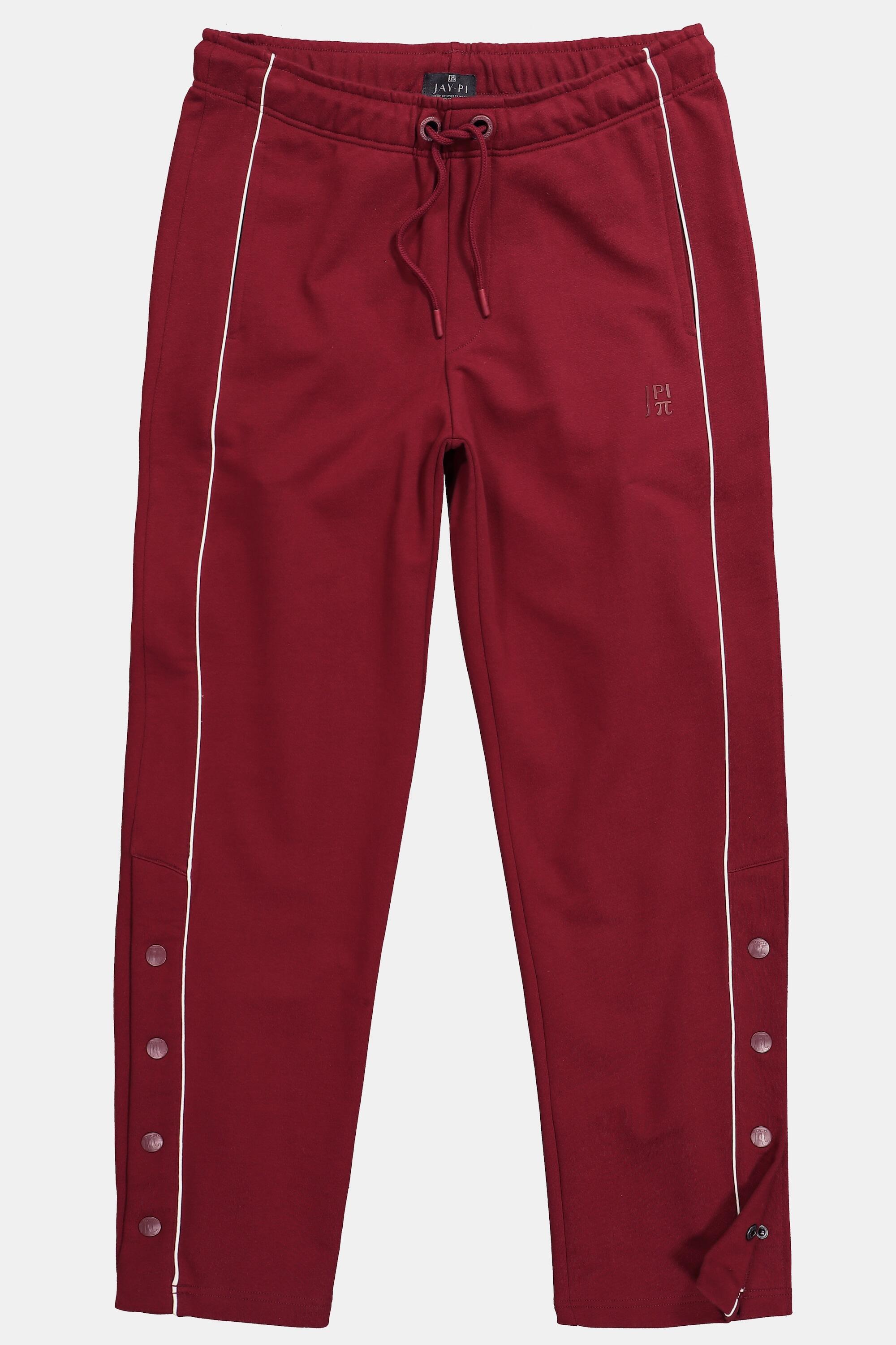 Hommes Pantalon de jogging en molleton bande contrastante sur la jambe 6/7