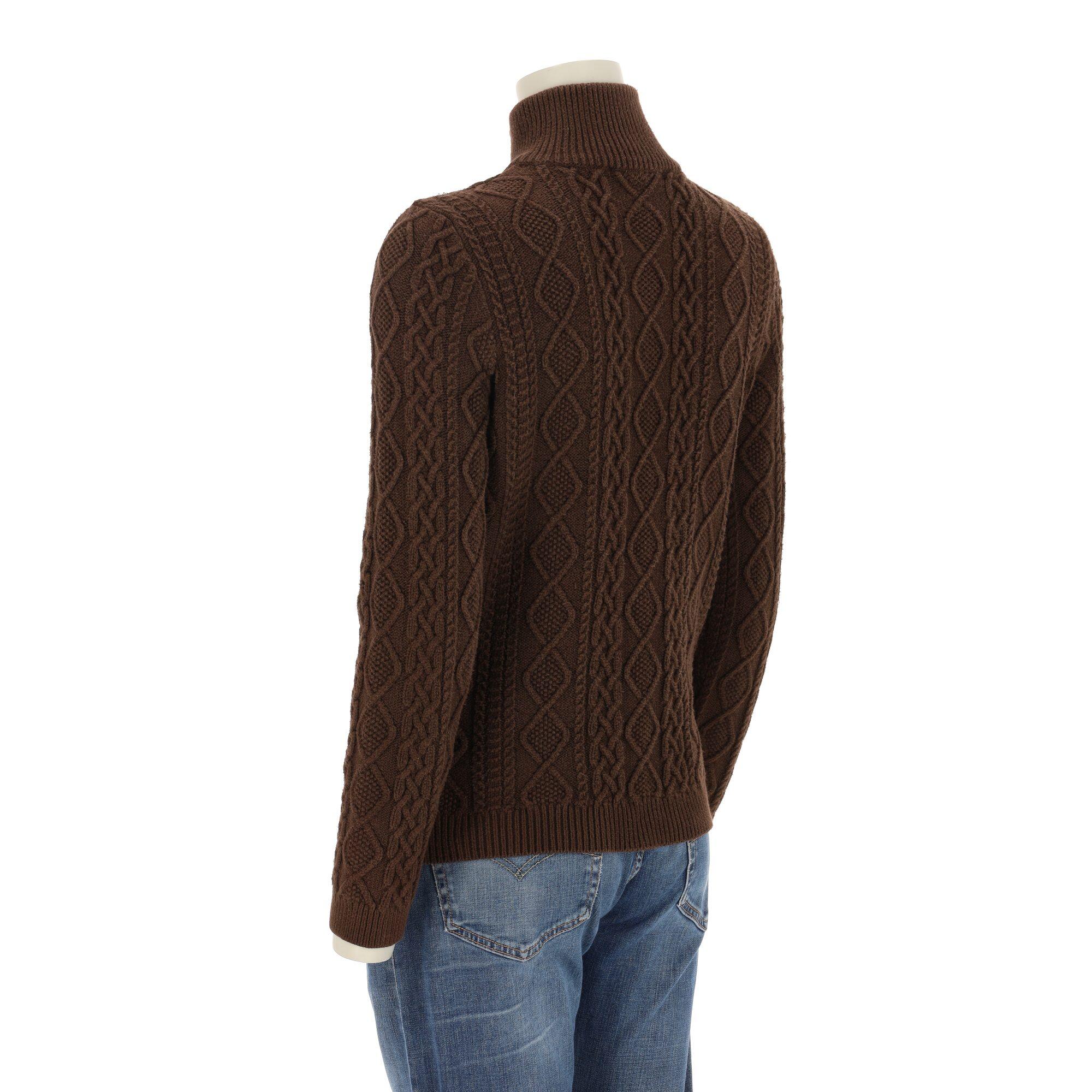 Reconditionné - Pull Femme Marron - Très Bon État 5/7