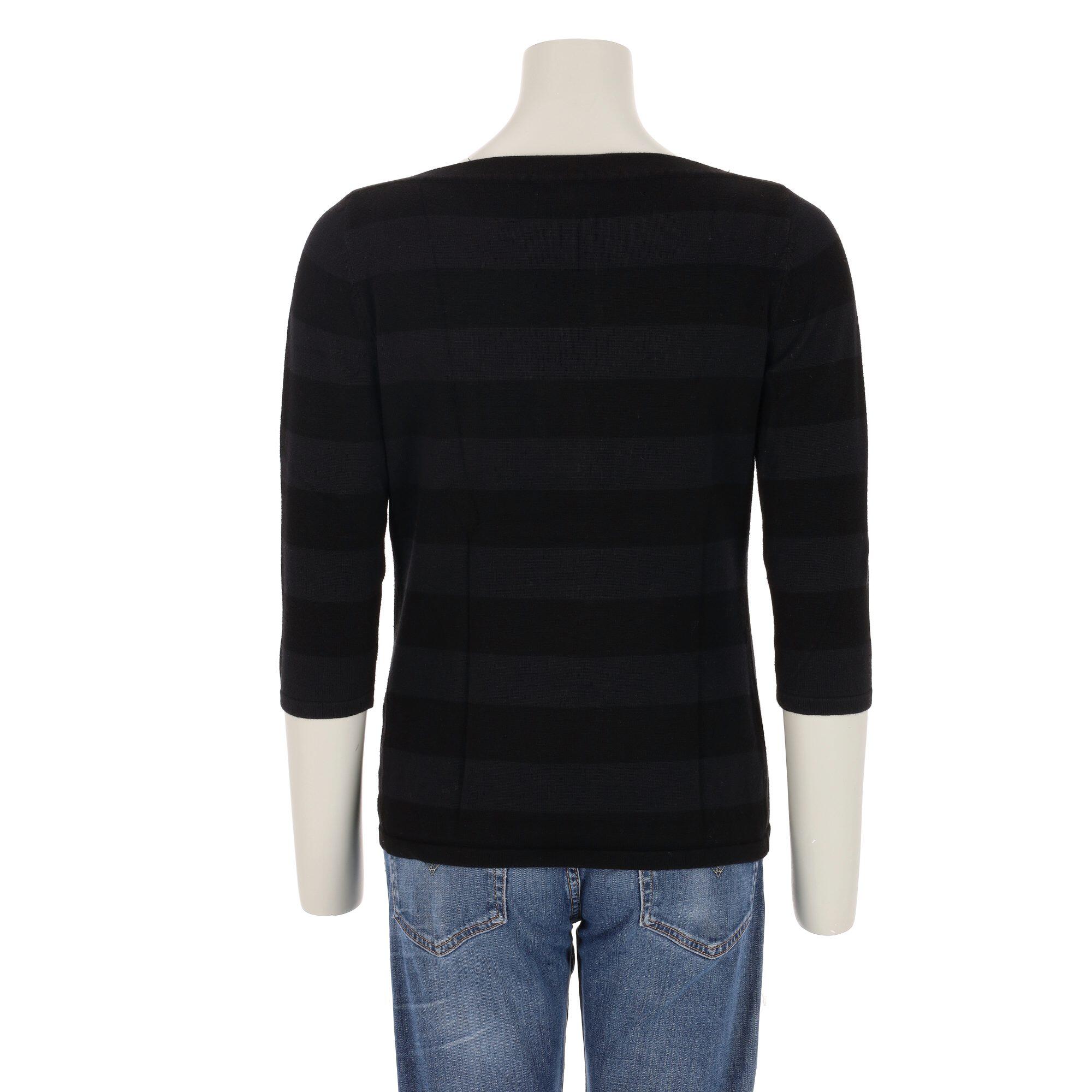 Reconditionné - Pull Femme Noir - Très Bon État 2/7