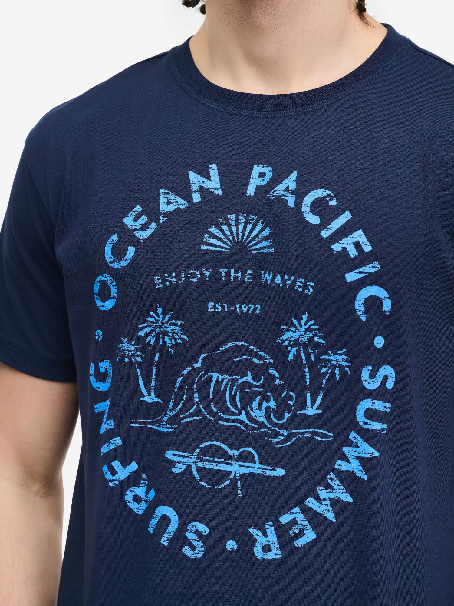 OCEAN PACIFIC Heren-T-shirt normale pasvorm TATHRA 6/6