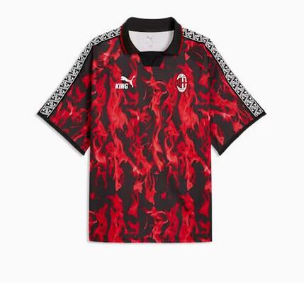 Kurzarmshirt Puma Modell AC Milan King Retro für männer