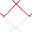 Pereche de plase fotbal 11 european bicolor PP împletit 4mm