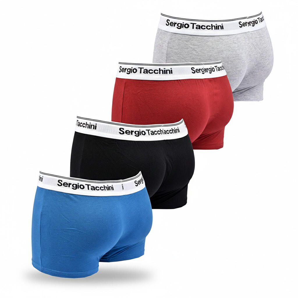 Sergio Tacchini Pack de Boxers Homme  Lot de 4 3/7