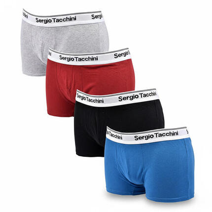 Sergio Tacchini Pack de Boxers Homme Lot de 4