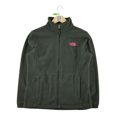 Tweedehands - dames tnf zwarte fleece jas - zeer goede staat