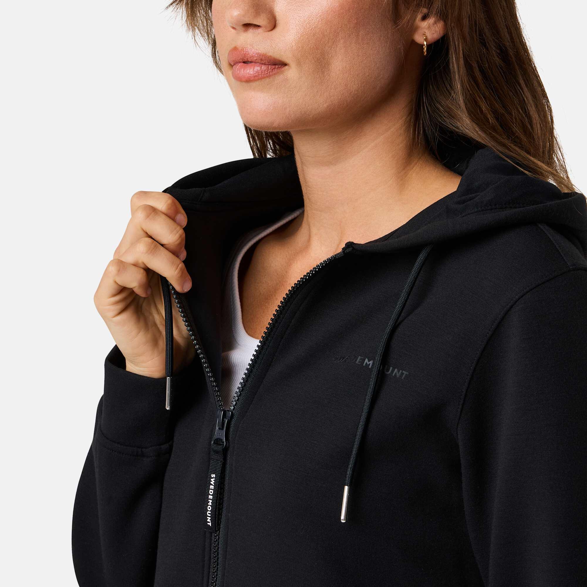 Damen Trainingssweater atmungsaktiv Move Soft Full Zip Hood 7/7