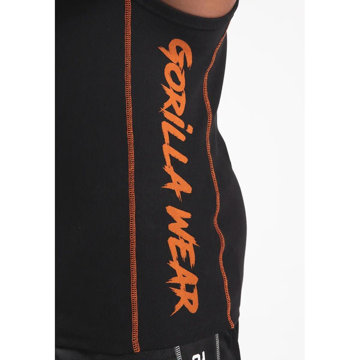 Monterey Camiseta de tirantes - Negro/Naranja 7/7