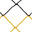 Pereche de plase fotbal 11 european bicolor PP împletit 4mm