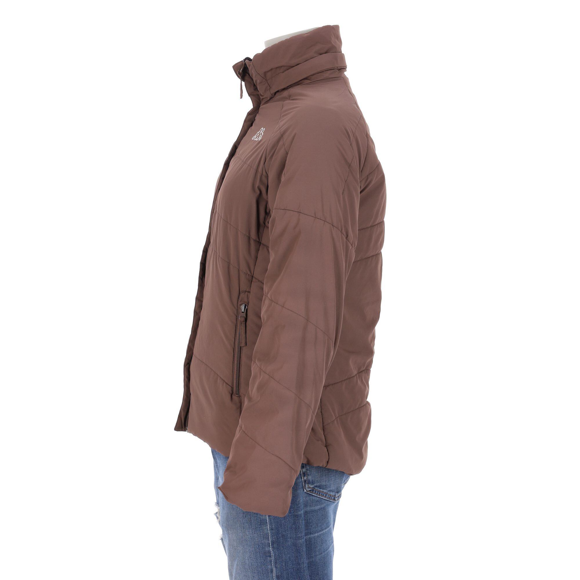 Seconda Mano - Cappotto imbottito marrone da donna - Stato molto buono 3/7