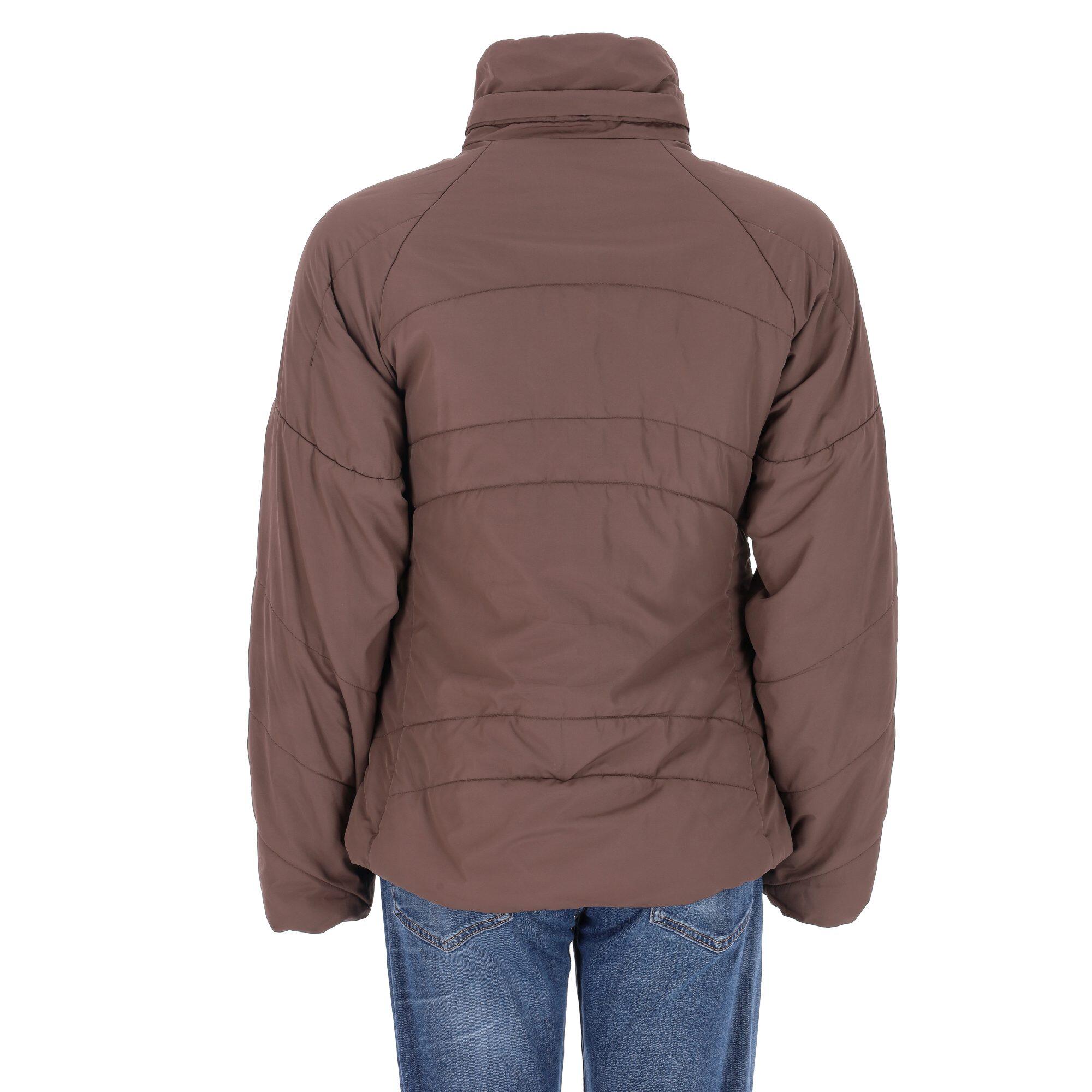 Seconda Mano - Cappotto imbottito marrone da donna - Stato molto buono 2/7