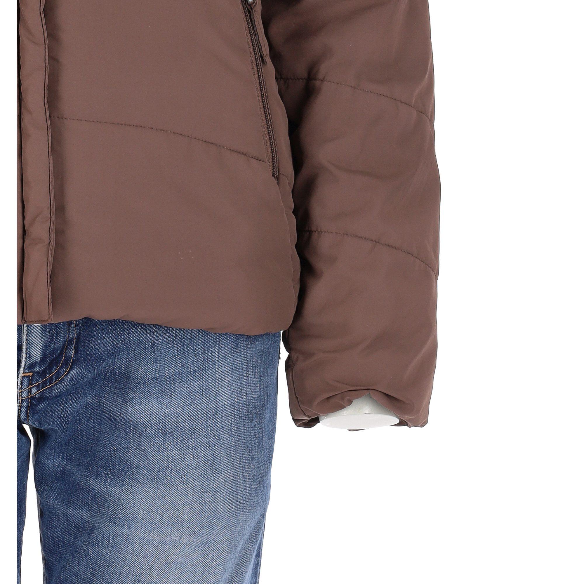 Seconda Mano - Cappotto imbottito marrone da donna - Stato molto buono 7/7