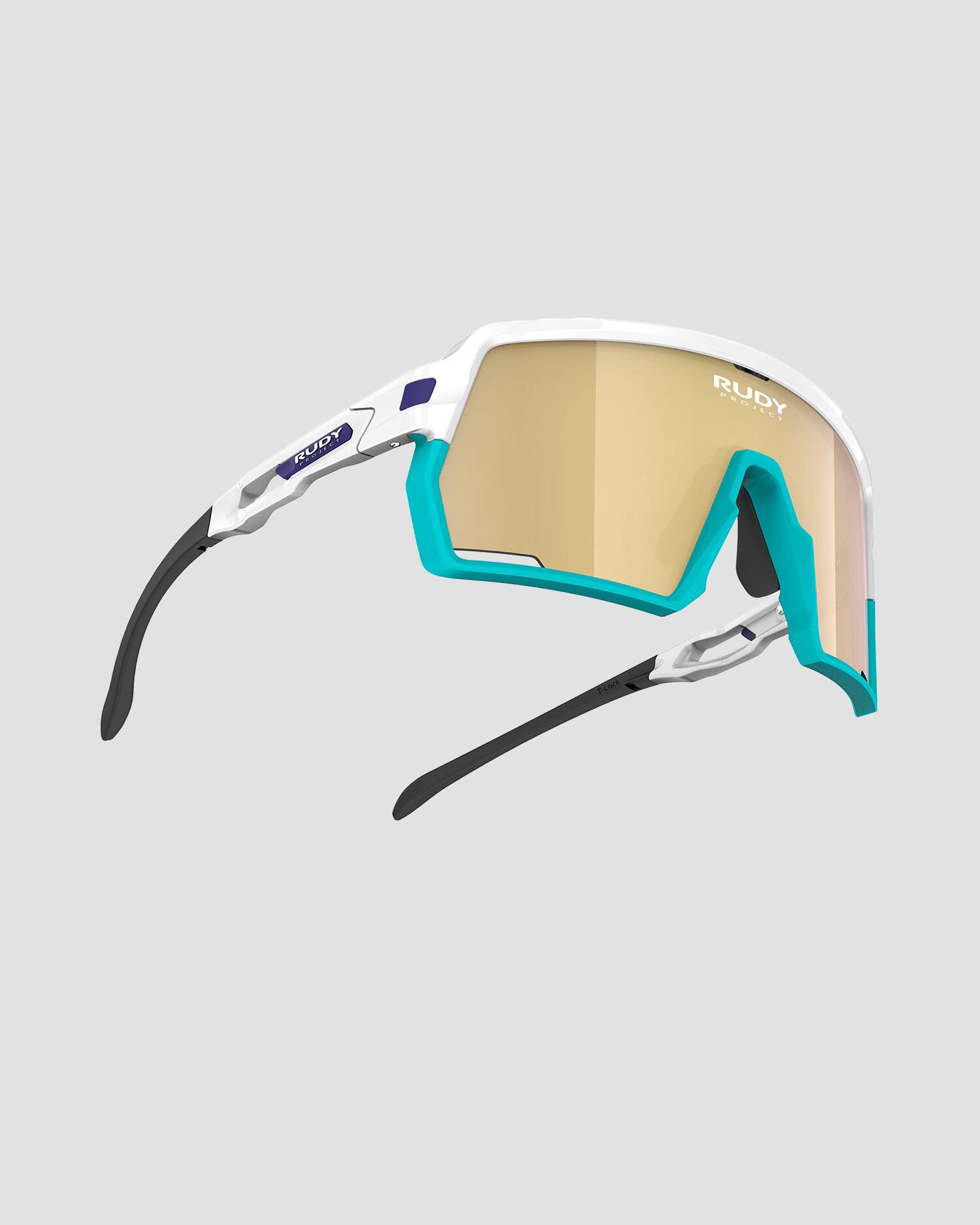 Okulary RUDY PROJECT KELION BAHRAIN VICTORIUS WHITE GLOSS Multilaser Gold 3/6