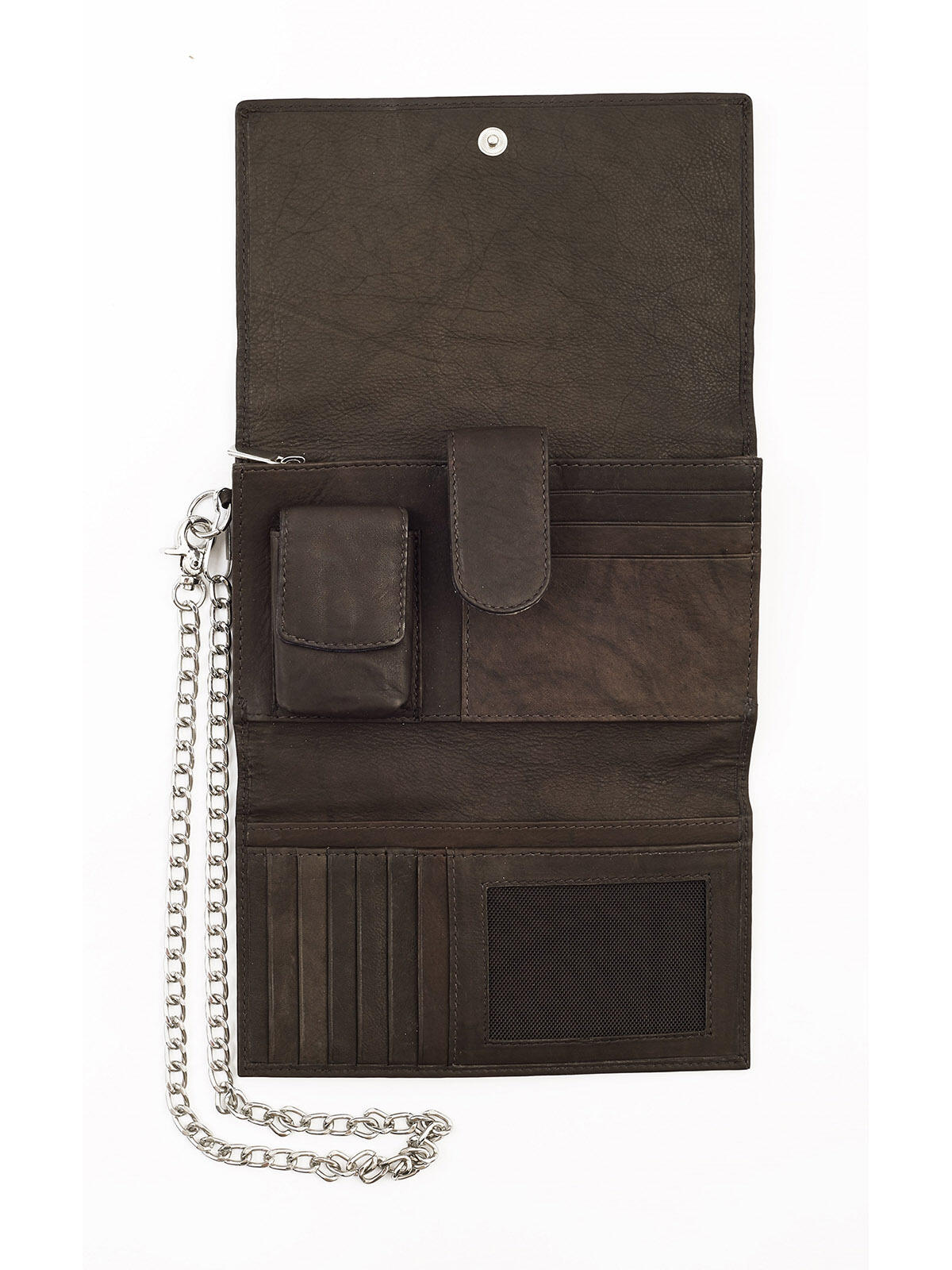 ZIPPO Kleintaschen Brieftasche mocca 3/4