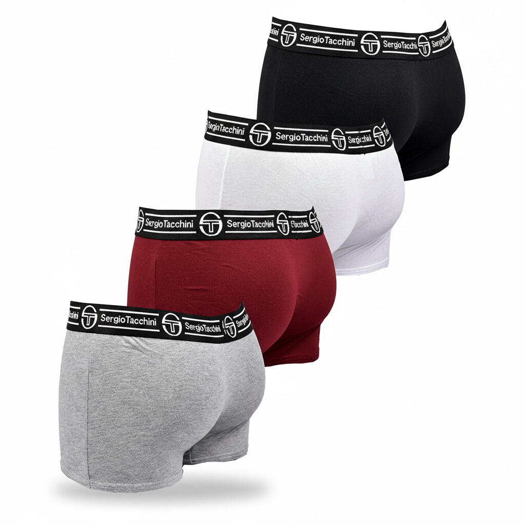 Sergio Tacchini Pack de boxers para hombre Lote de 4 3/7