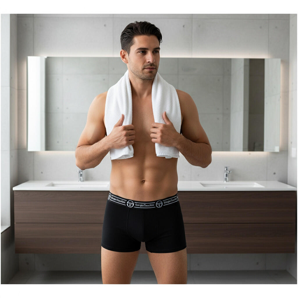 Sergio Tacchini Pack de boxers para hombre Lote de 4 6/7
