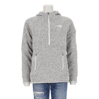 Tweedehands - dames tnf grijs fleece pullover - als nieuw