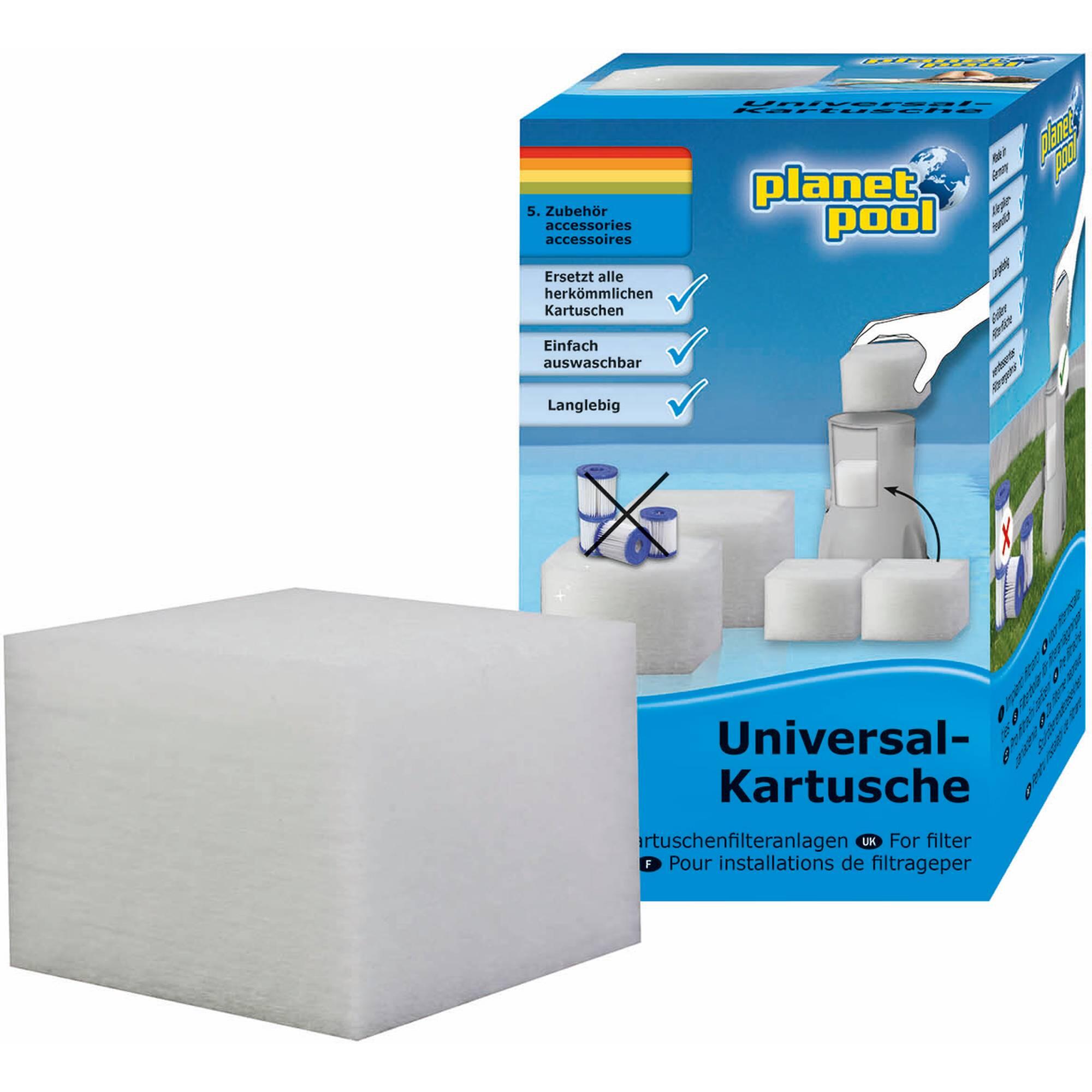 Planet Pool - Universal-Kartusche Cube (Doppel-Pack) für
Kartuschenfilter 2/2