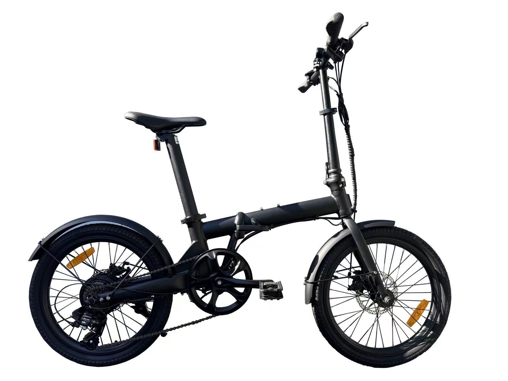 20" 36V 250W KGK Seat Post Battery Folding Electric Bike