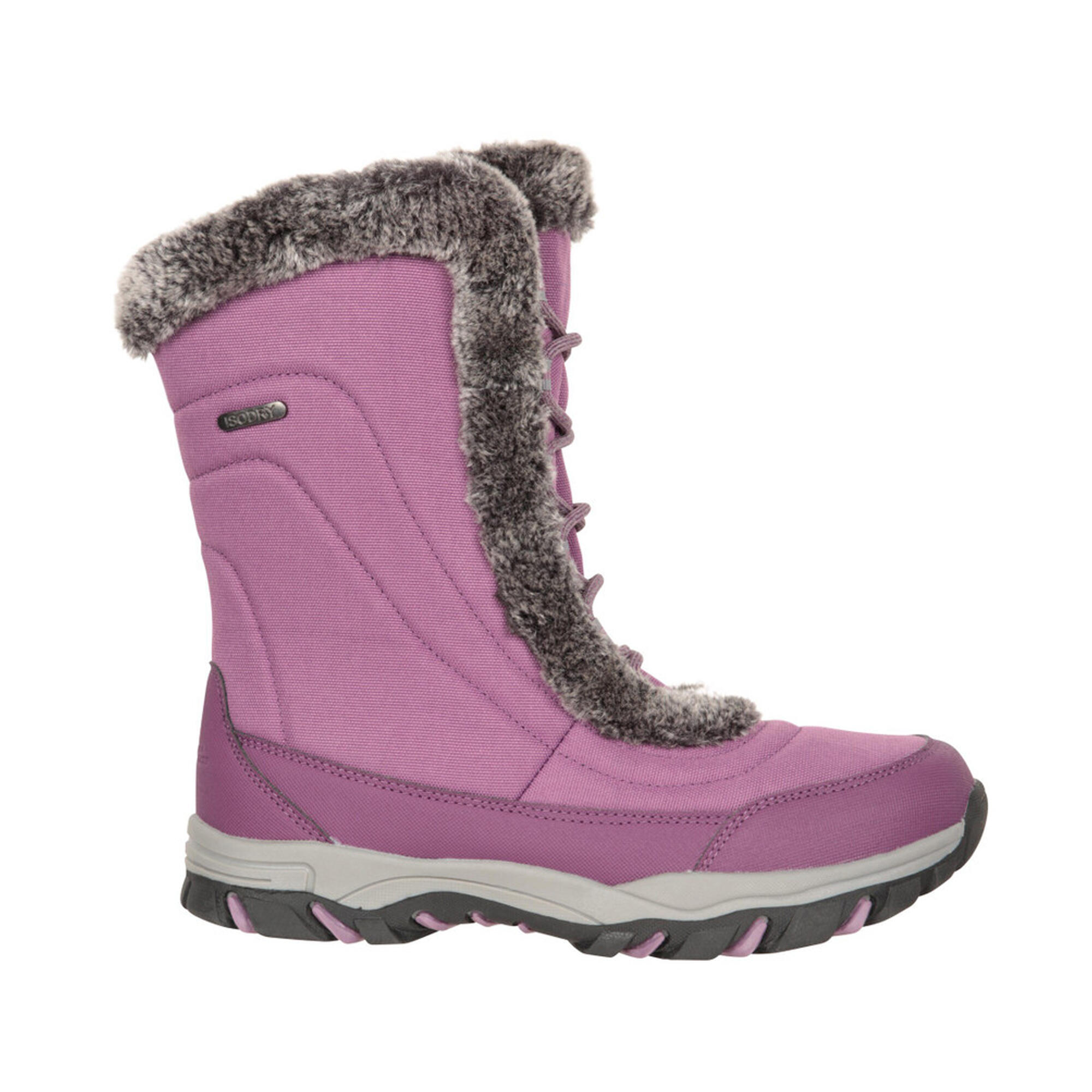 Schneestiefel "Ohio" Damen Dunkel-Lila 4/4