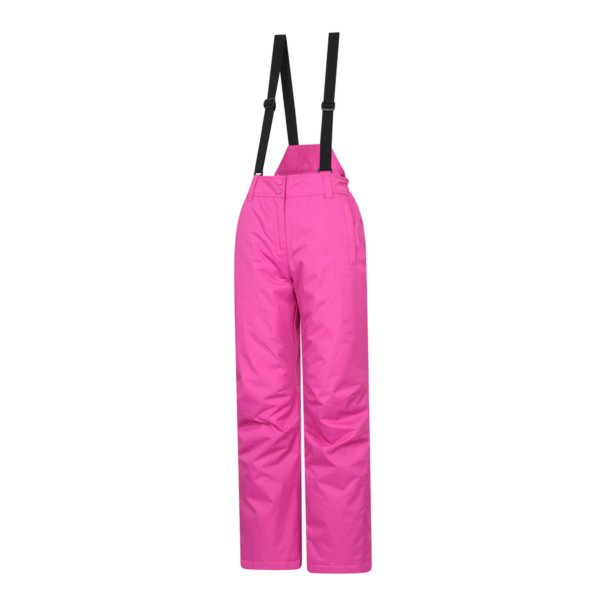 Womens/Ladies Moon II Ski Trousers (Pink) 3/4