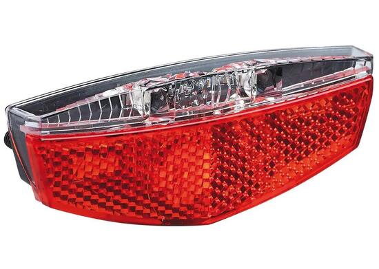 Büchel Tivoli Stoptech Dynamo LED-Gepäckträger-Rücklicht mit Z-Reflektor StVZ...