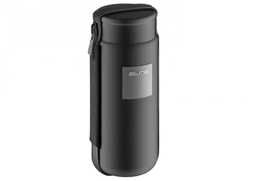 Elite Transportflasche TAKUIN schwarz graue Grafik Durchmesser 74mm 2/3
