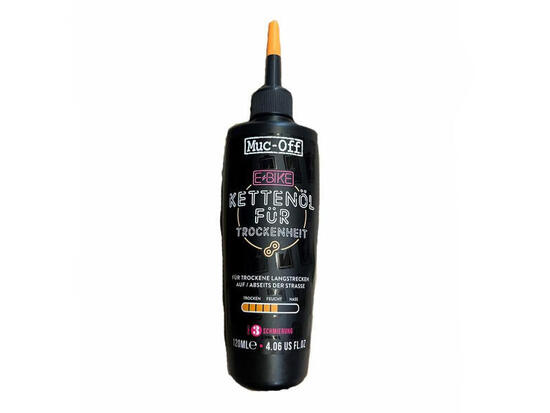 Muc-Off E-Bike Dry Lube 120 ml - Kettenschmiermittel für trockene Bedingungen...