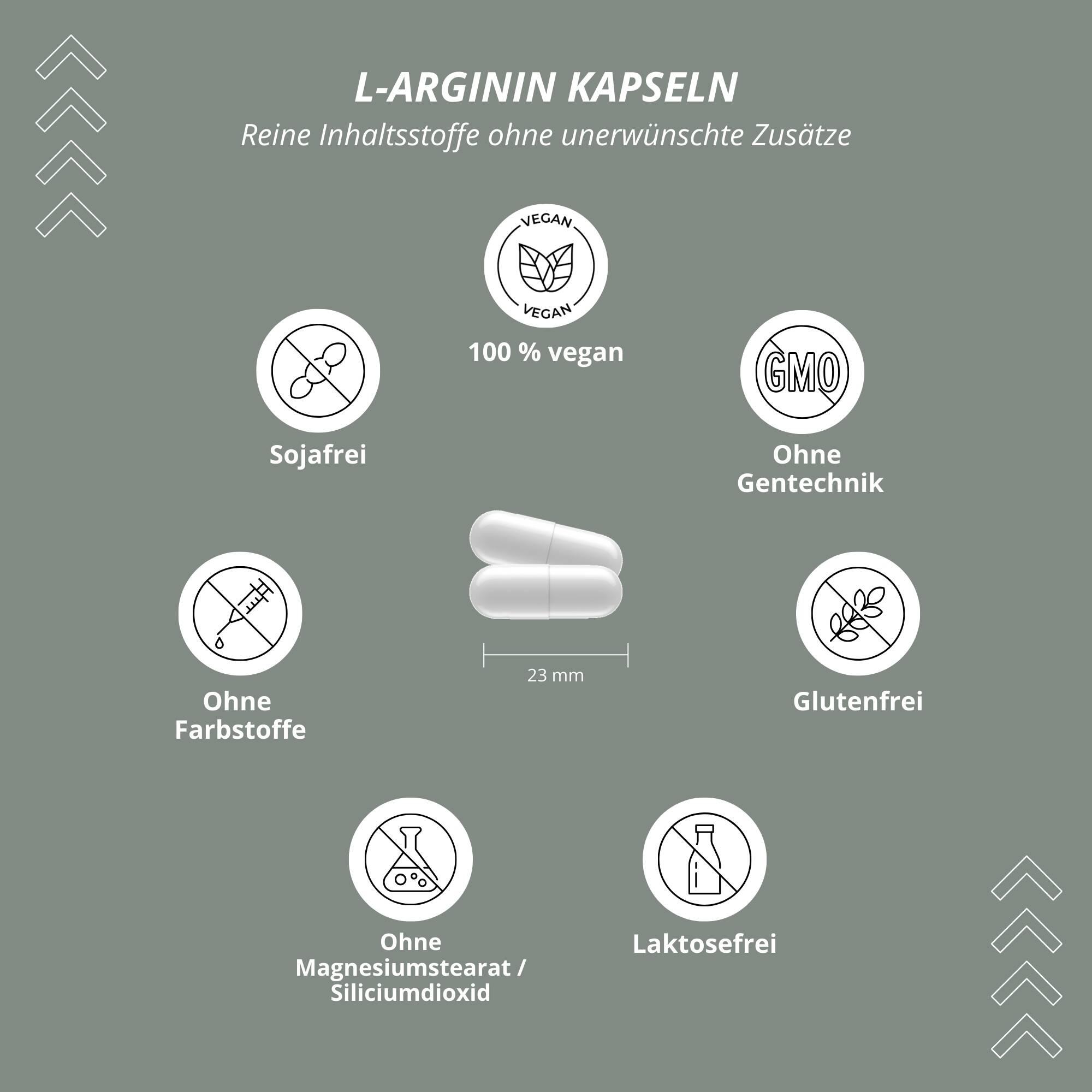 L-Arginin 6000 - 360 Kapseln 3/6