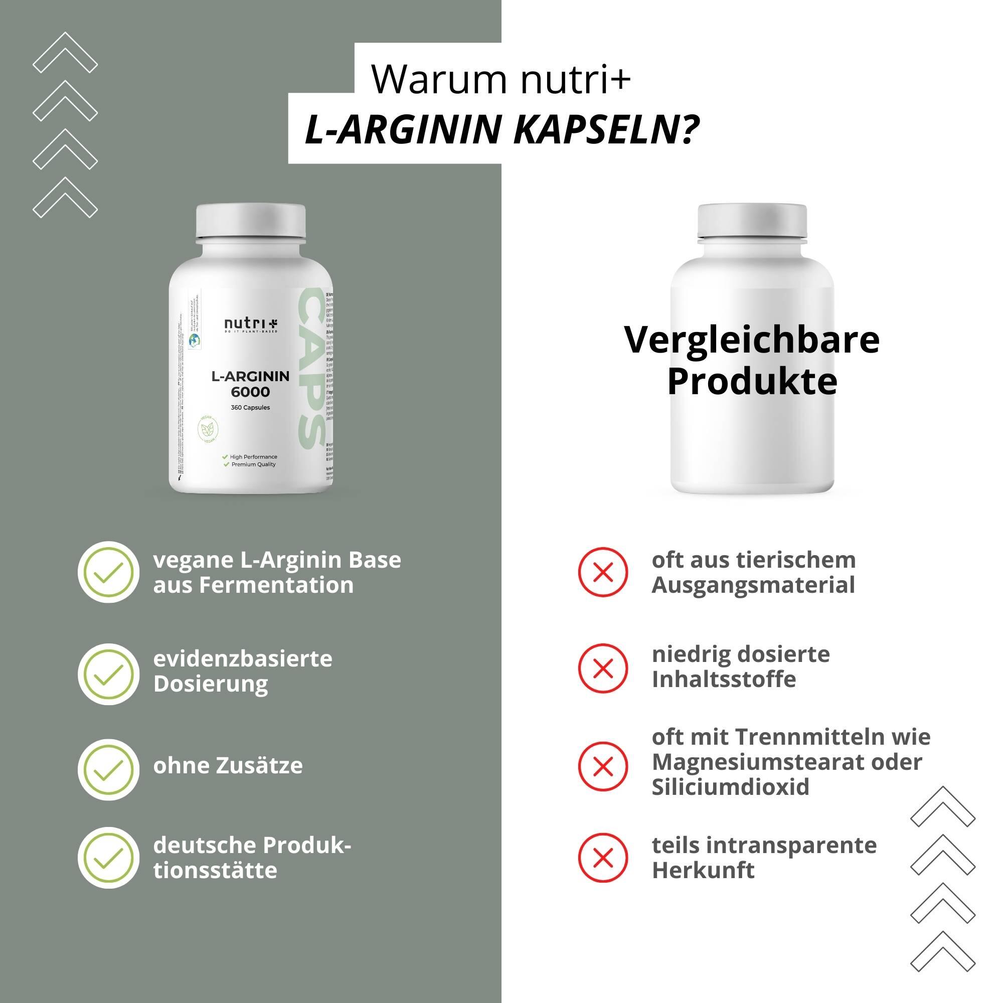 L-Arginin 6000 - 360 Kapseln 4/6