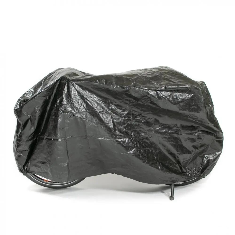 Haberland Fietsgarage FG0034 - duurzame zwarte hoes van tarpaulin... 2/3