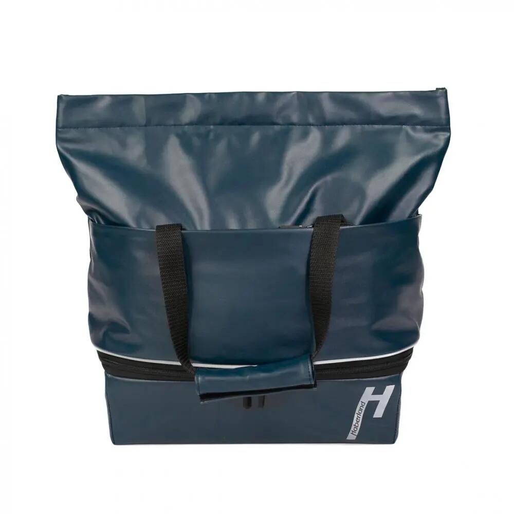 Haberland Gepäckträgeraufsatztasche Lena blau - praktische Racktime 1.0 Trans... 2/3